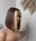 Perruque Ondulée – Virgin Hair – 16 pouces – Lace Frontal HD 13x6