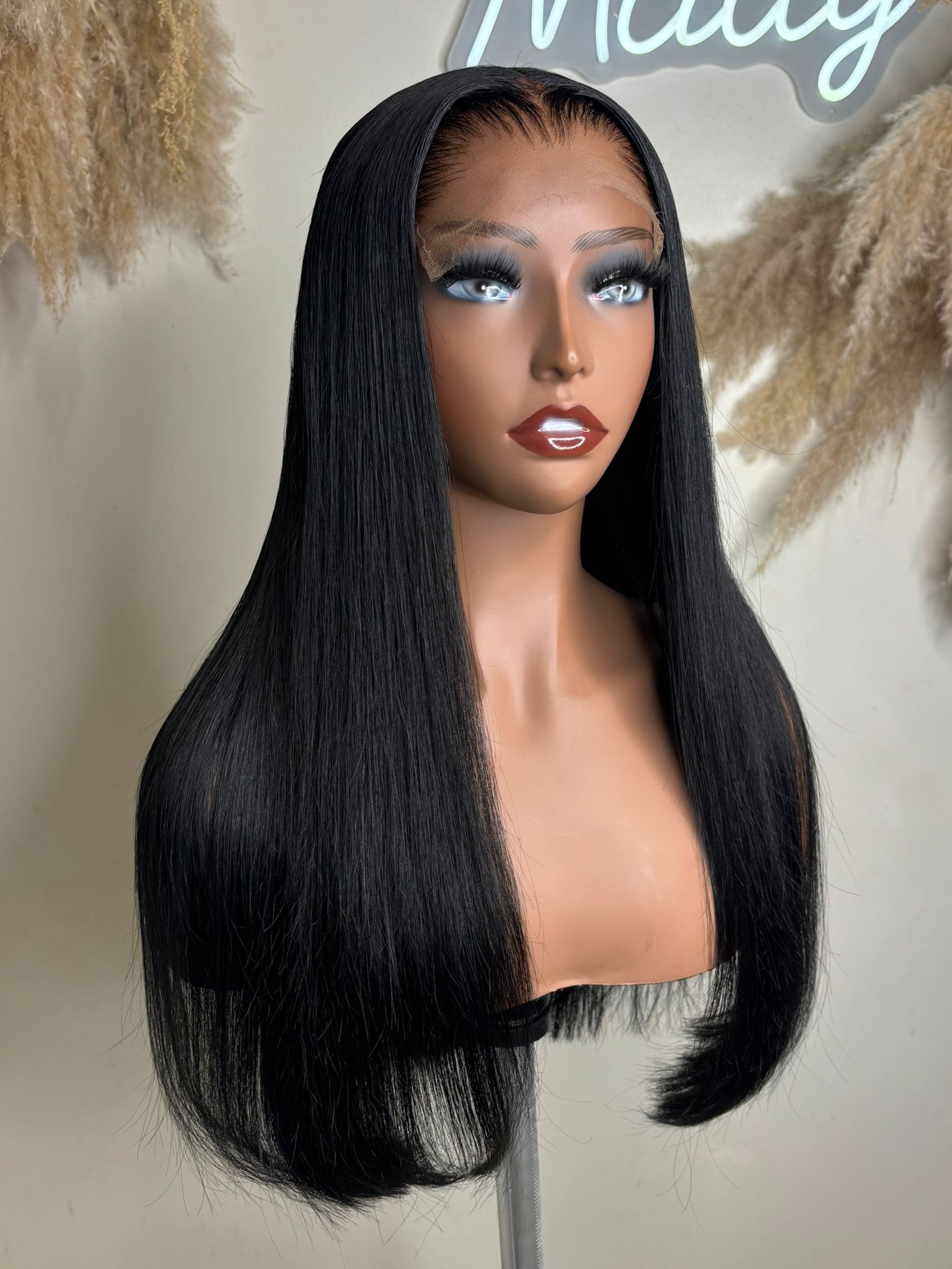 Perruque Lisse - Raw Hair - 24 Pouces - Closure HD 5x5