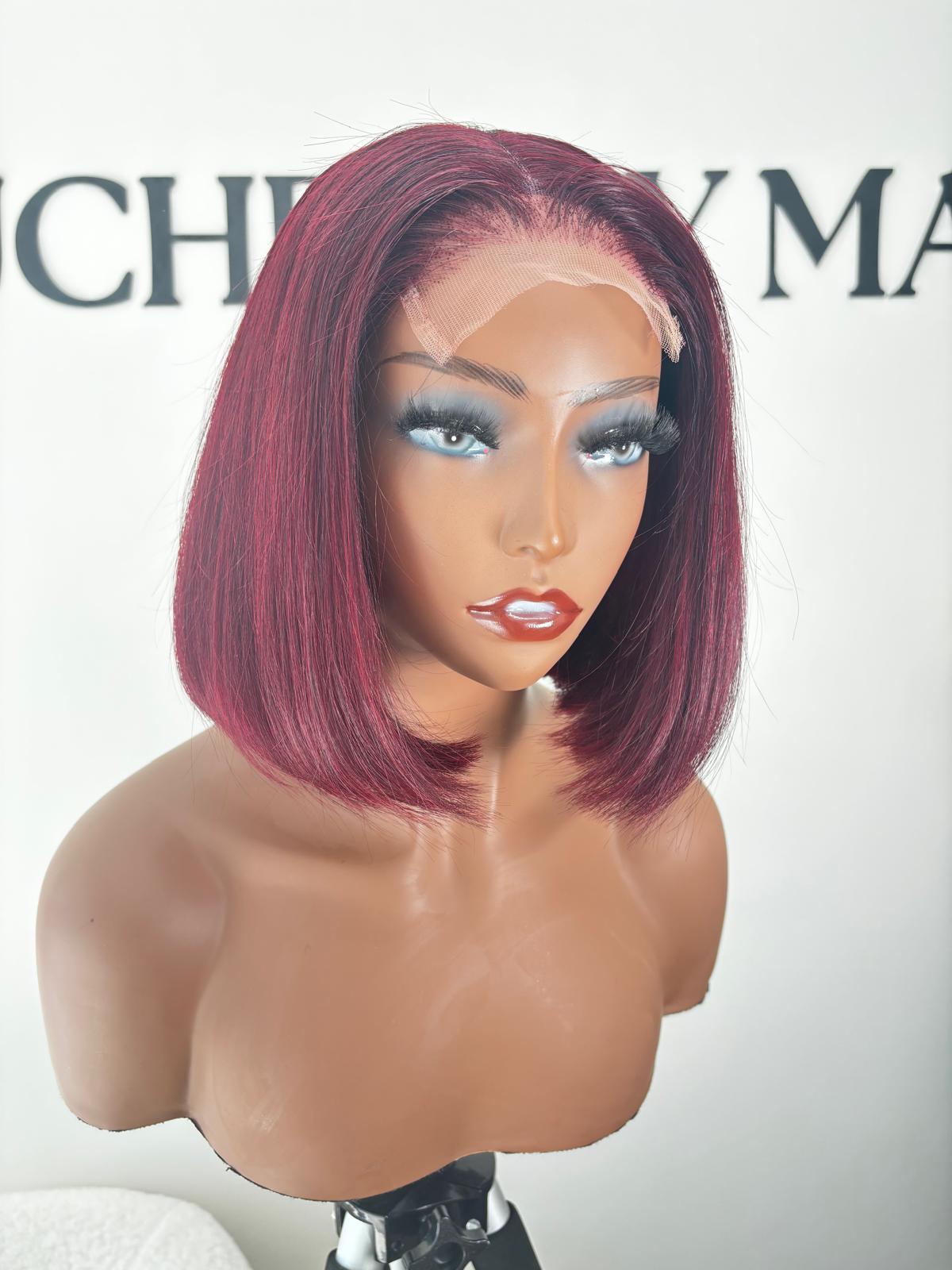 PERRUQUE LISSE CARREE (FEMME MATURE)