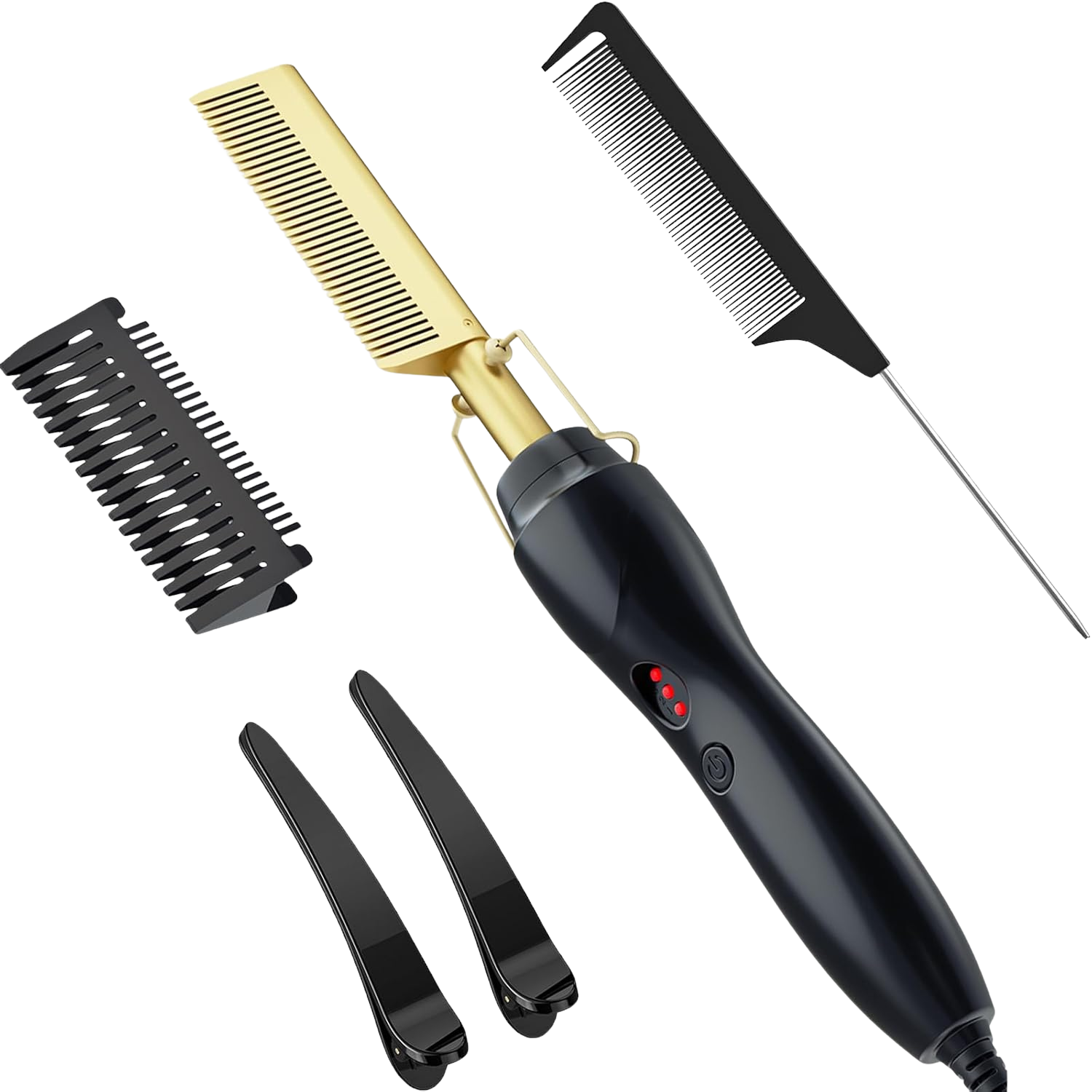 Peigne cheveux Chauffant
